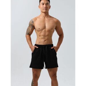Everyday the Label Men Athletic Shorts Relaxed Fit Men Black